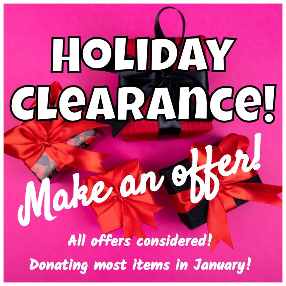 Holiday Clearance Sale!